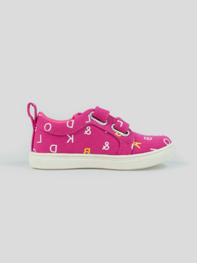 Younger Kids Signature Print In Pink