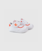 BK BLISS WALK 49 In white orange